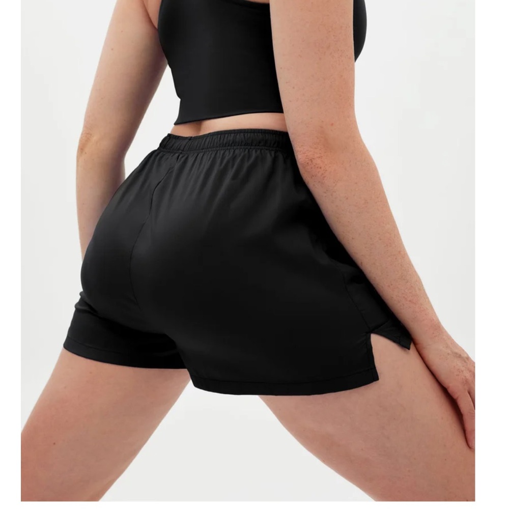 NEW Girlfriend Collective Gazelle high waist lined athletic shorts - Picture 4 of 9